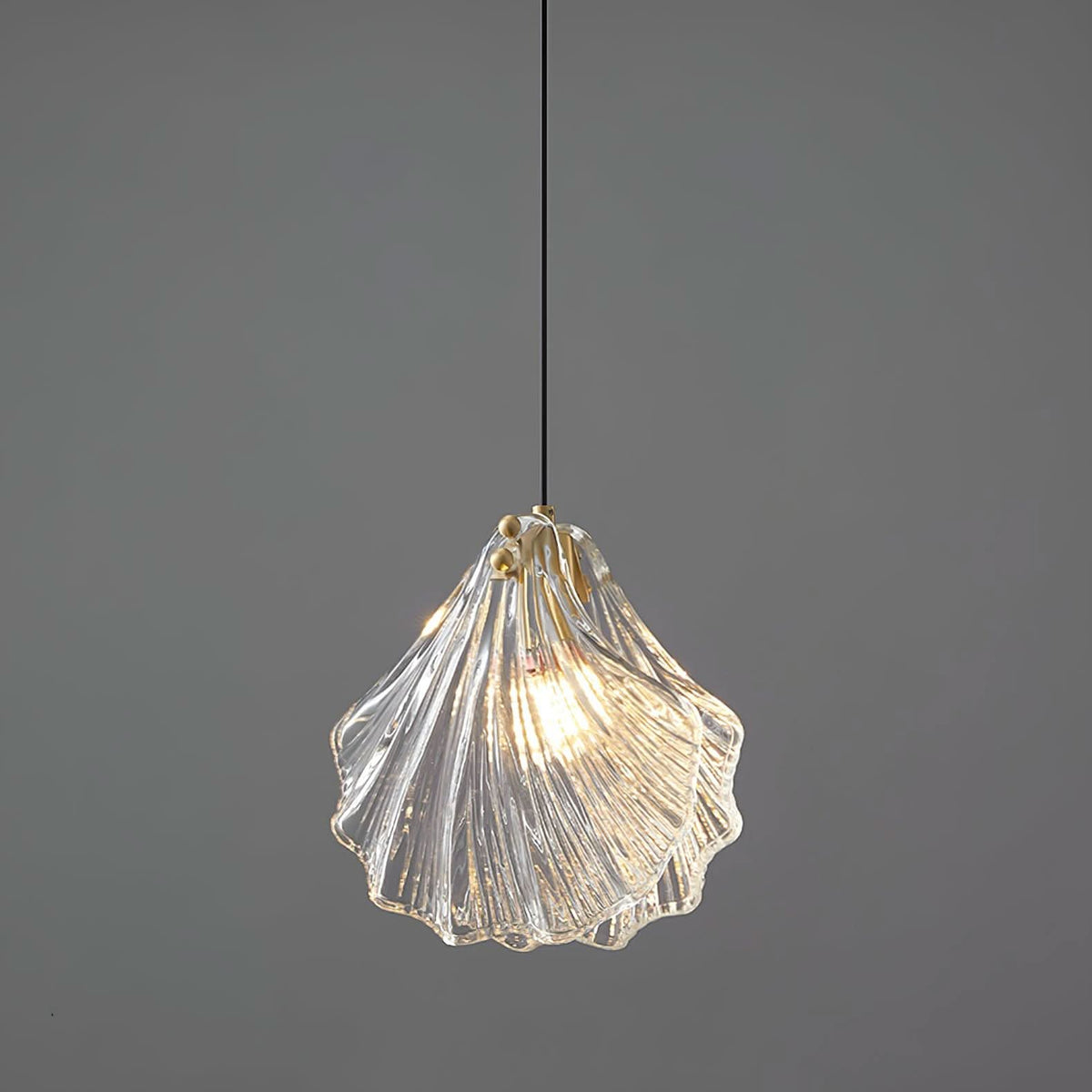 Mini Shell Pendant Light – Glass Coastal Design
