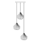 Mini Shell Pendant Light – Glass Coastal Design
