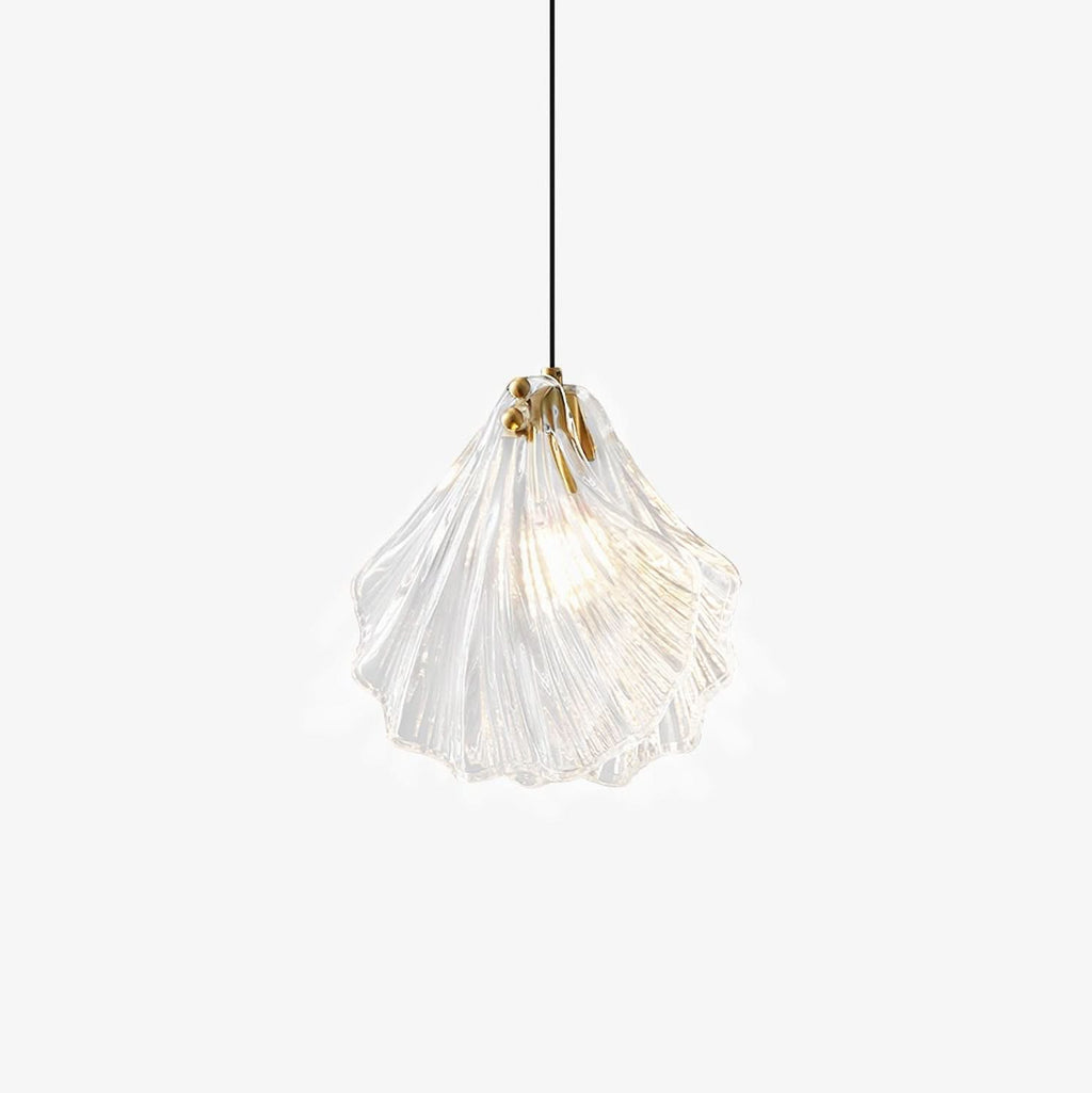 Mini Shell Pendant Light – Glass Coastal Design