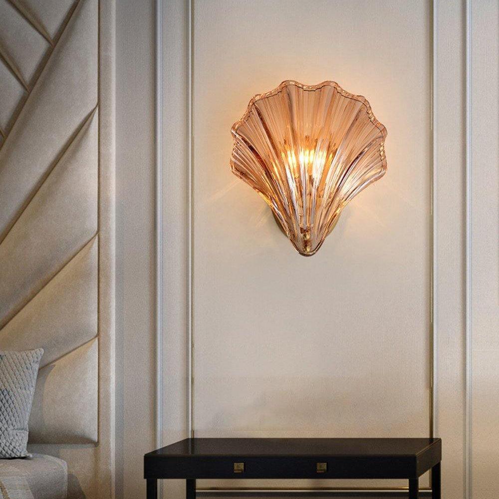Shell wall lamp - Bring maritime elegance into your home