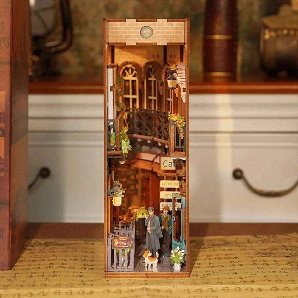 Sherlock Holmes 221B Baker Street DIY Book Nook Kit