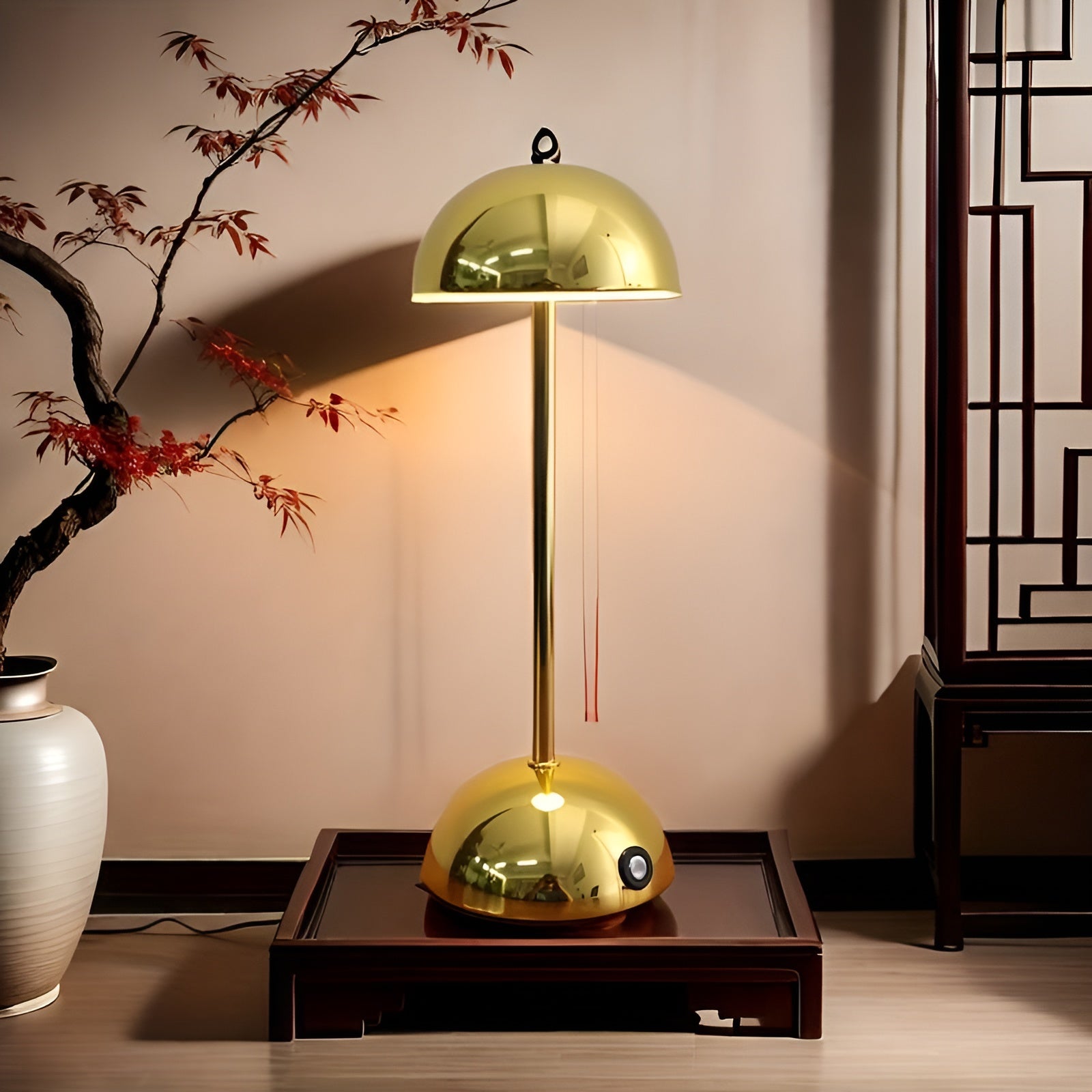 Modern ShineMushroom Lamp with Touch Control – Stylish & Dimmable