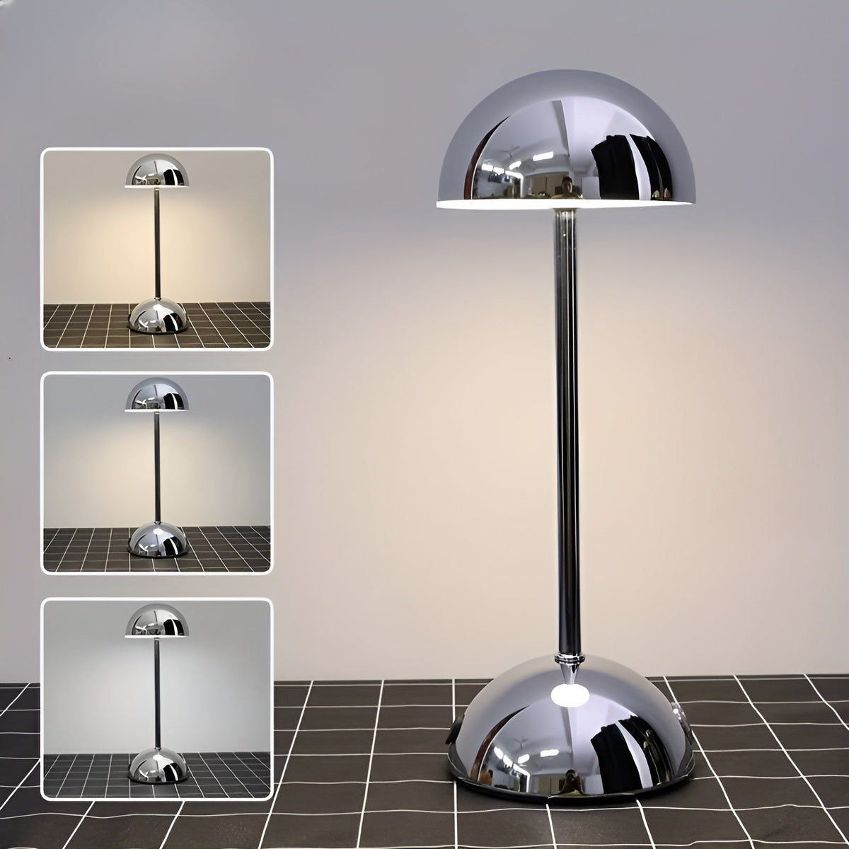 Modern ShineMushroom Lamp with Touch Control – Stylish & Dimmable