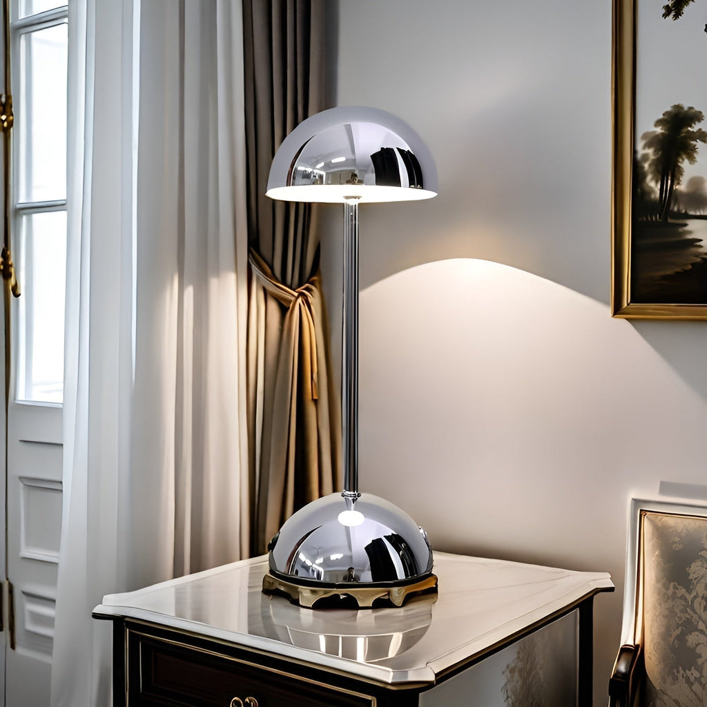 Modern ShineMushroom Lamp with Touch Control – Stylish & Dimmable