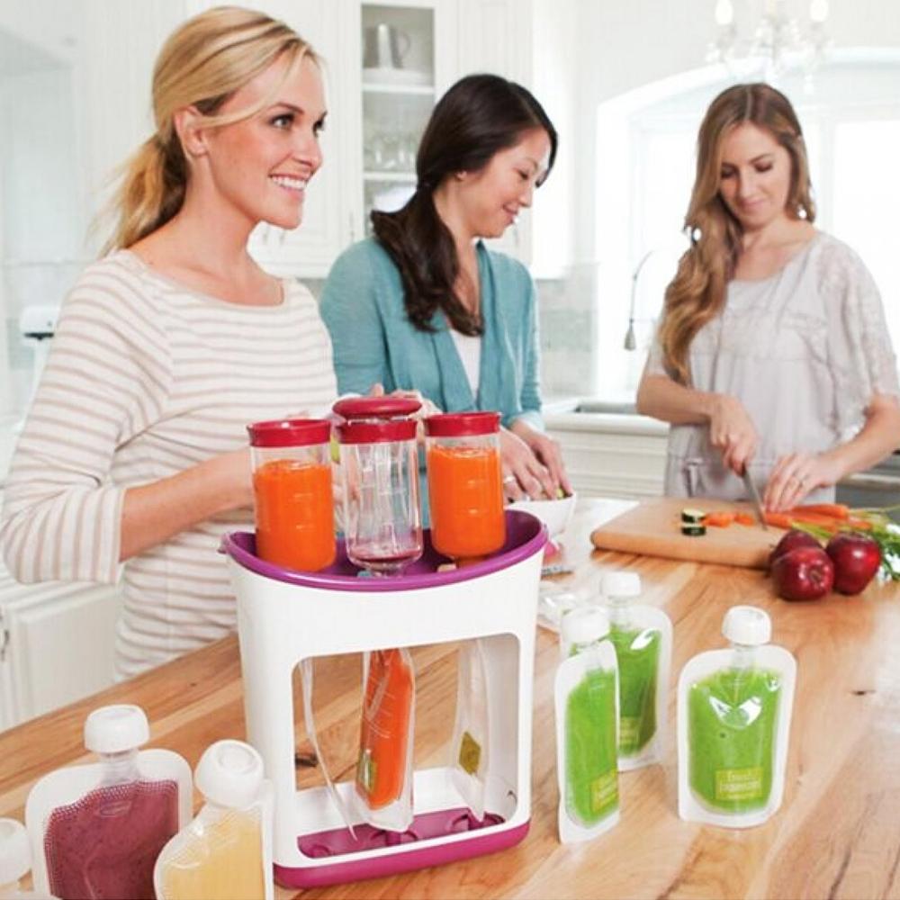 User-friendly food filler making meal preparation easier