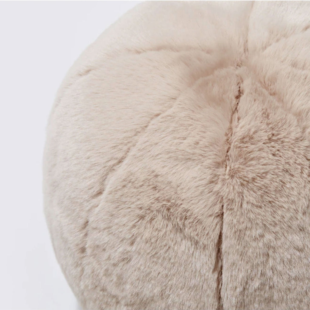 Short Fur Ball Pillow