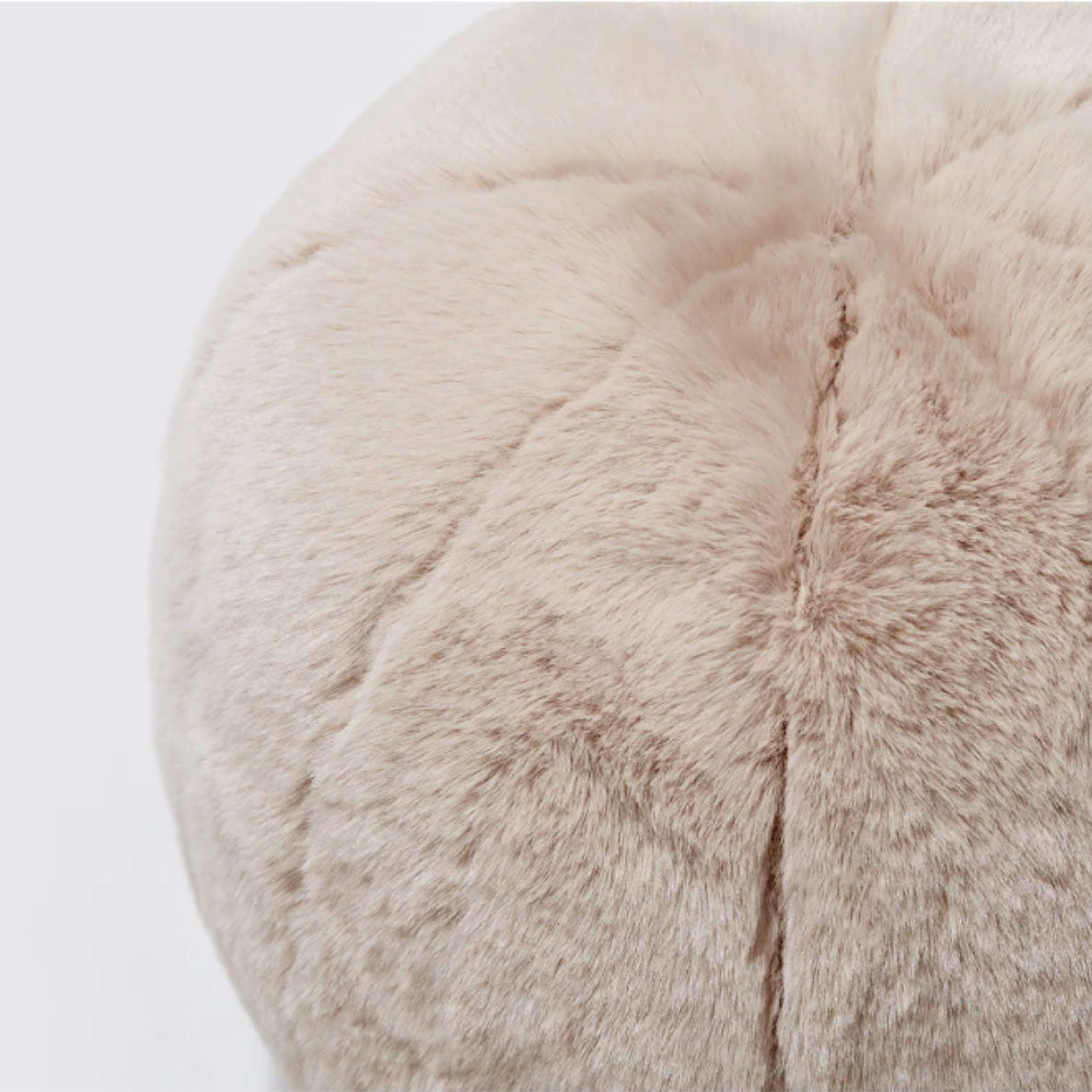 Short Fur Ball Pillow