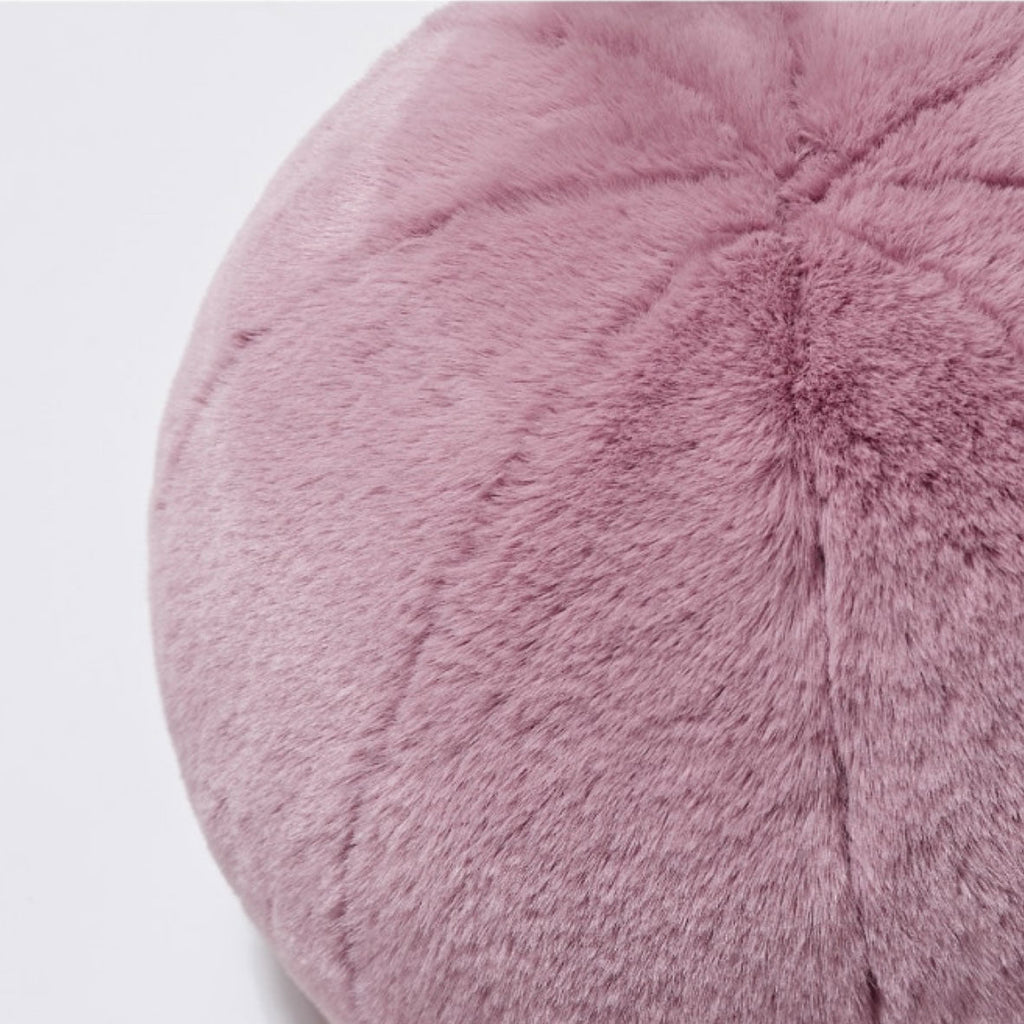Short Fur Ball Pillow