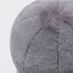 Short Fur Ball Pillow
