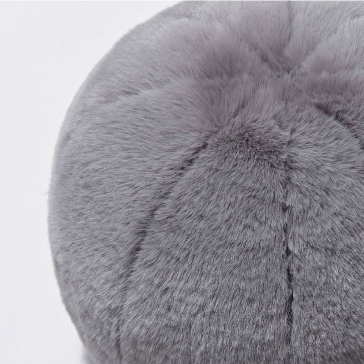 Short Fur Ball Pillow