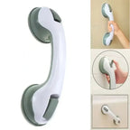 Safety handle with suction cup for bath & shower