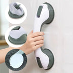 Safety handle with suction cup for bath & shower