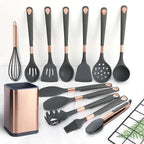 EliteCook - 12-piece gold-coated kitchen utensil set