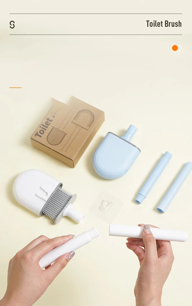 LuxuraClean Toilet Brush | Elegant and effective cleaning for a sparkling toilet