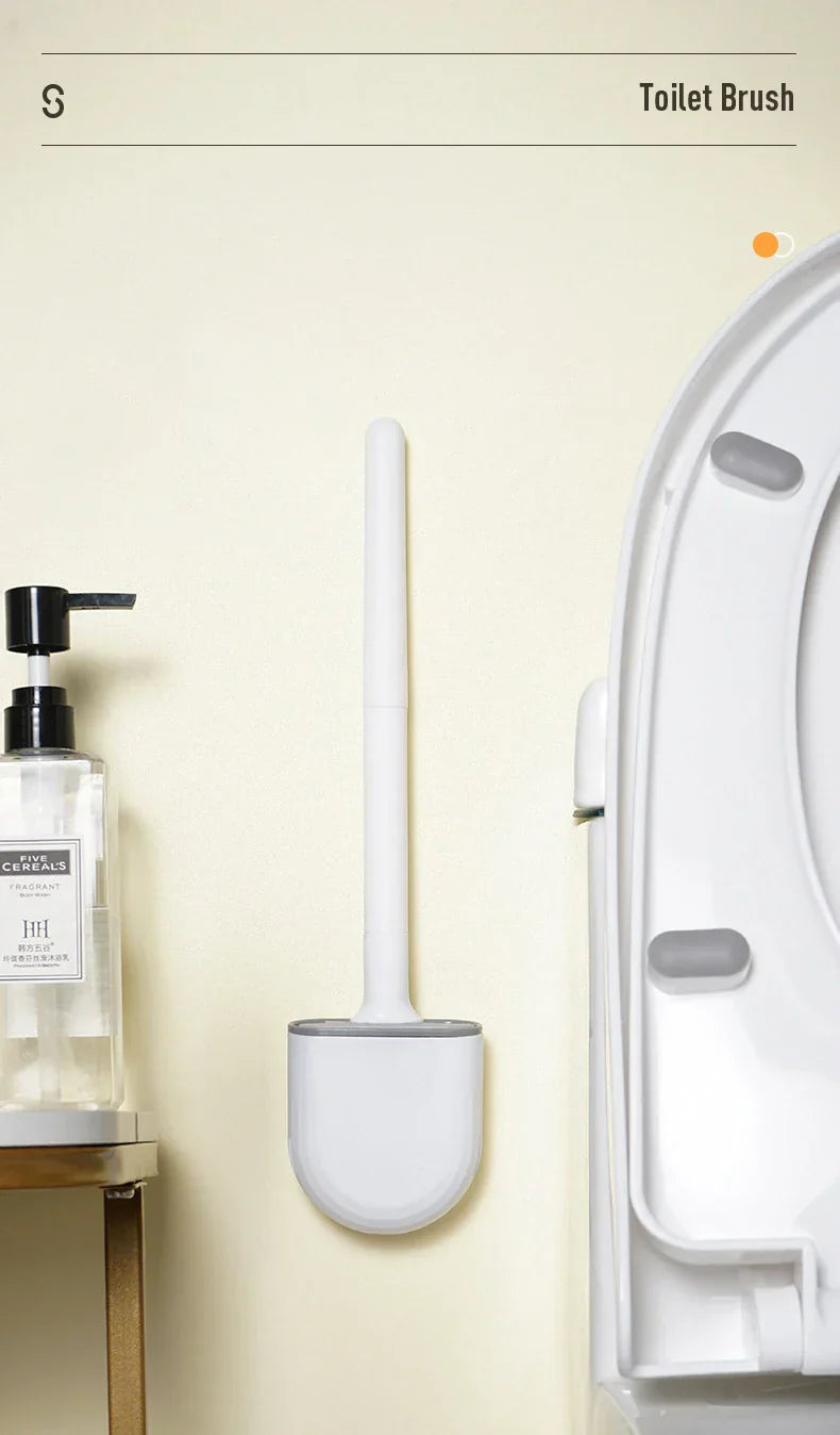 LuxuraClean Toilet Brush | Elegant and effective cleaning for a sparkling toilet