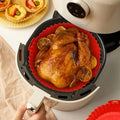 Silicone baking insert for air fryer – Non-stick & grease-resistant