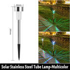 Elegant Solar Garden Lighting