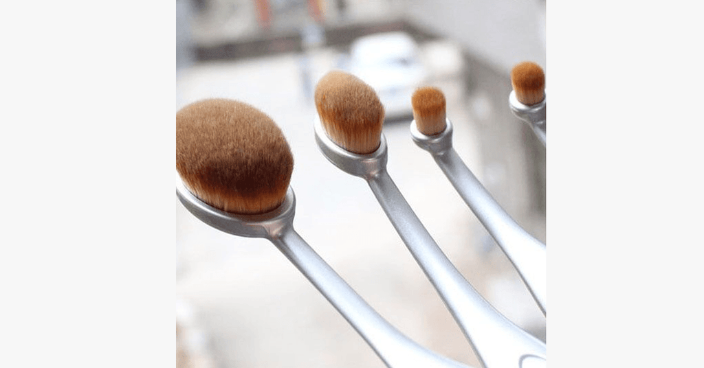 Aphrodite 10-piece oval brush set