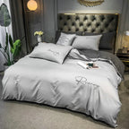 Luxury Duvet Cover with Elegant Embroidery – Soft, Breathable and High Quality