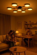 Scandinavian Ceiling Light – Branching Design, Stylish & Sustainable with LED Technology