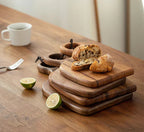 WaldenCraft Walnut Cutting Board – Luxurious Double-Sided Cutting & Serving Board