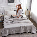 Summer blanket made of Breathable & Cool to the Touch Fabric