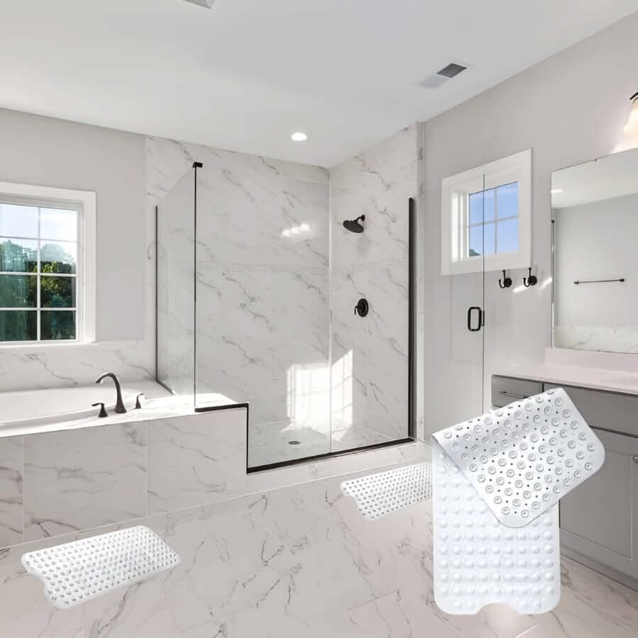 SafeMat - Non-slip bath mat with suction cups