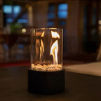 Elegant table fire for any ambiance