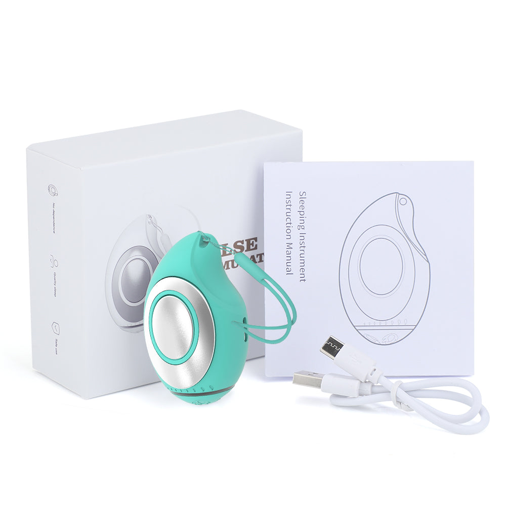 Microcurrent Sleep Aid Device - Portable Stress Relief Tool with Soothing Audio
