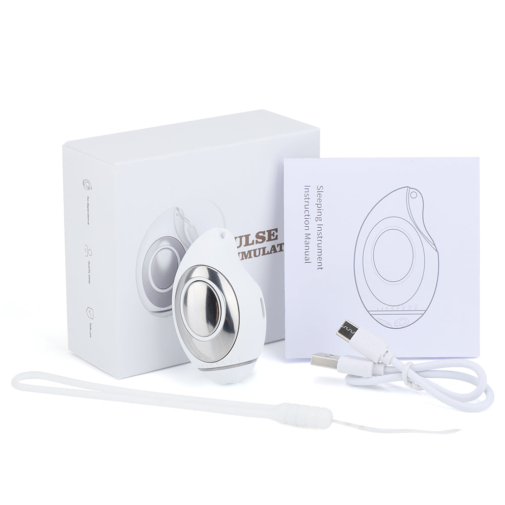 Microcurrent Sleep Aid Device - Portable Stress Relief Tool with Soothing Audio