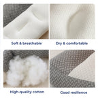 SpineEase | Orthopedic Neck Pillow – Pain Relief – Breathable Memory Foam – For Side Sleepers & All Sleep Positions