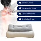 SpineEase | Orthopedic Neck Pillow – Pain Relief – Breathable Memory Foam – For Side Sleepers & All Sleep Positions