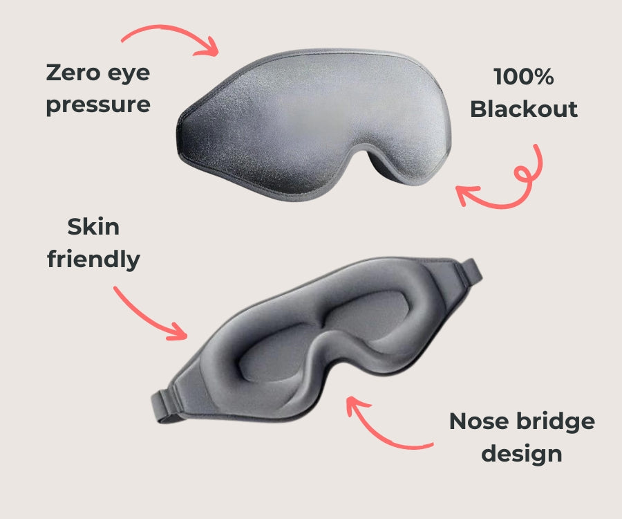 LuxeSlumber Elite Sleep Mask | Experience ultimate comfort and soothing sleep