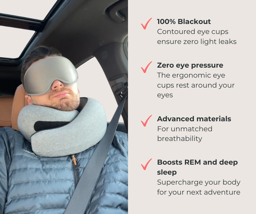 LuxeSlumber Elite Sleep Mask | Experience ultimate comfort and soothing sleep