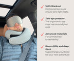 LuxeSlumber Elite Sleep Mask | Experience ultimate comfort and soothing sleep