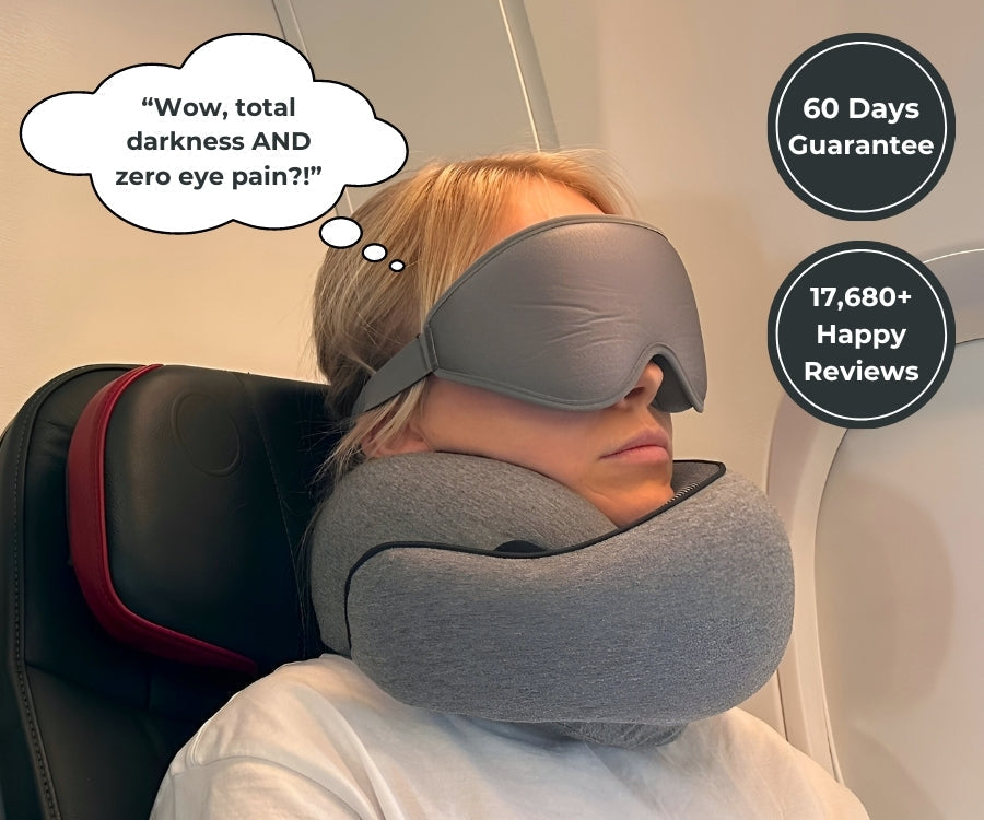LuxeSlumber Elite Sleep Mask | Experience ultimate comfort and soothing sleep