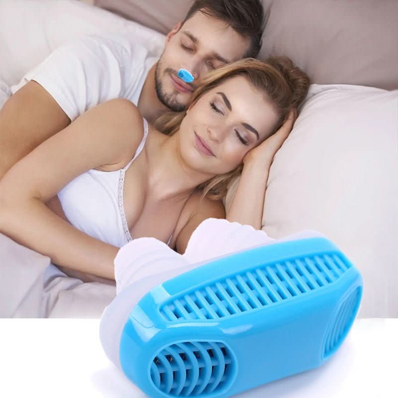 Anti-snoring & air filter system for better sleep