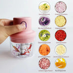 Wireless Food Chopper – Compact Mini Chopper for Spices and Vegetables