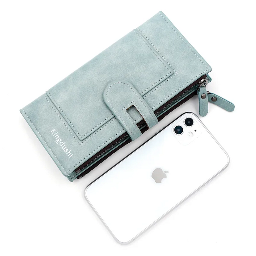 Long Leather Wallet for Ladies