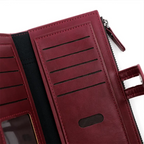 Long Leather Wallet for Ladies