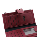 Long Leather Wallet for Ladies