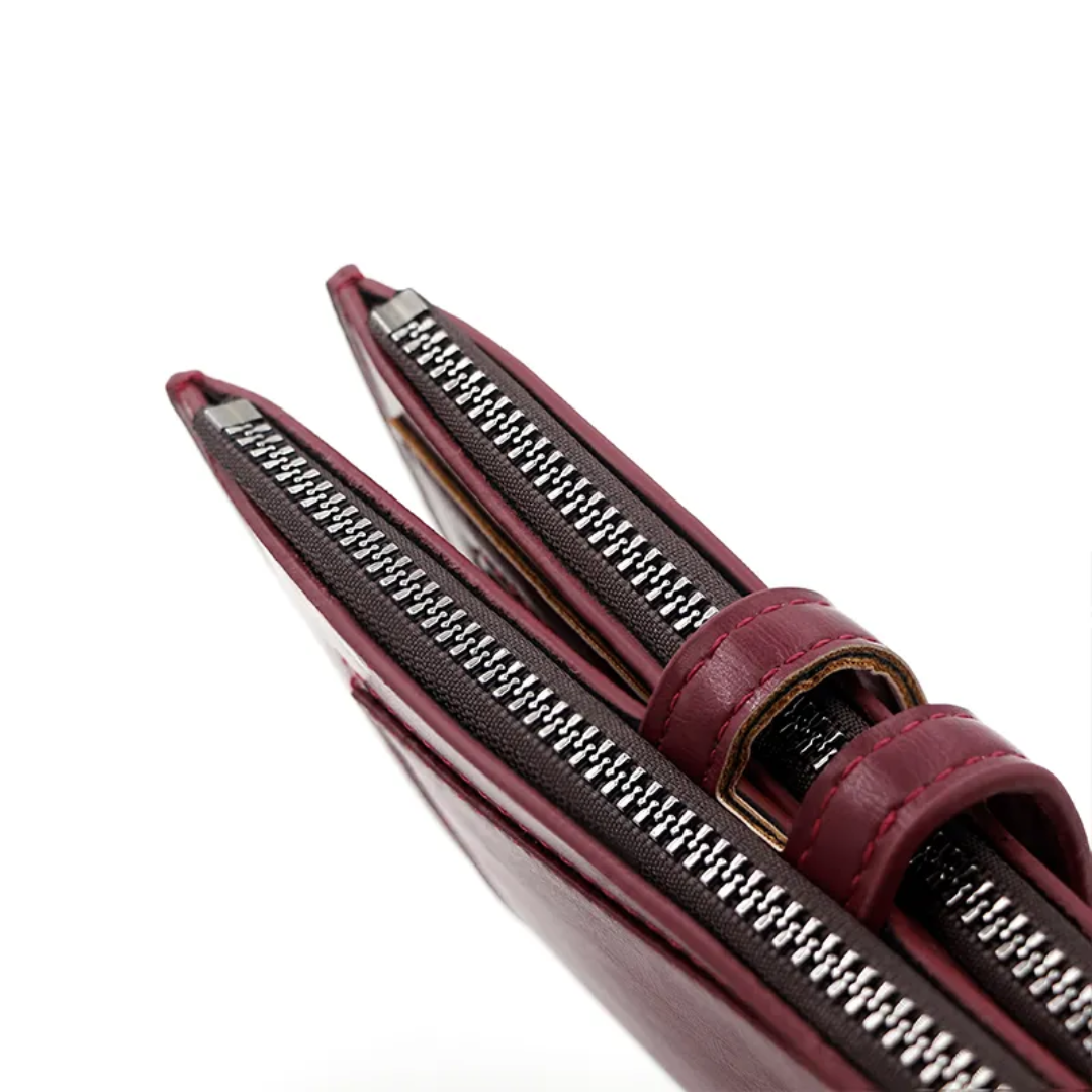 Long Leather Wallet for Ladies