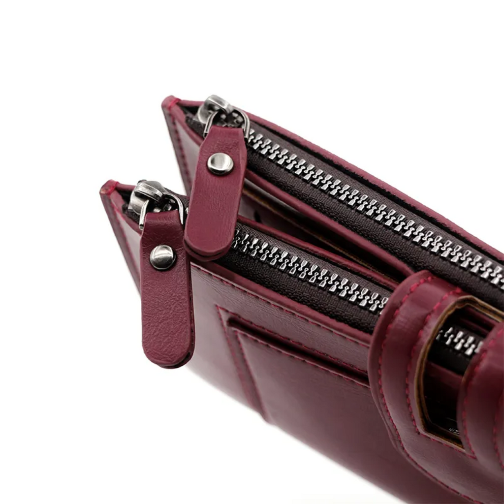 Long Leather Wallet for Ladies