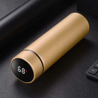 Insulated Bottle with Digital Temperature Display – Stainless Steel Travel Mug for Hot and Cold Drinks
