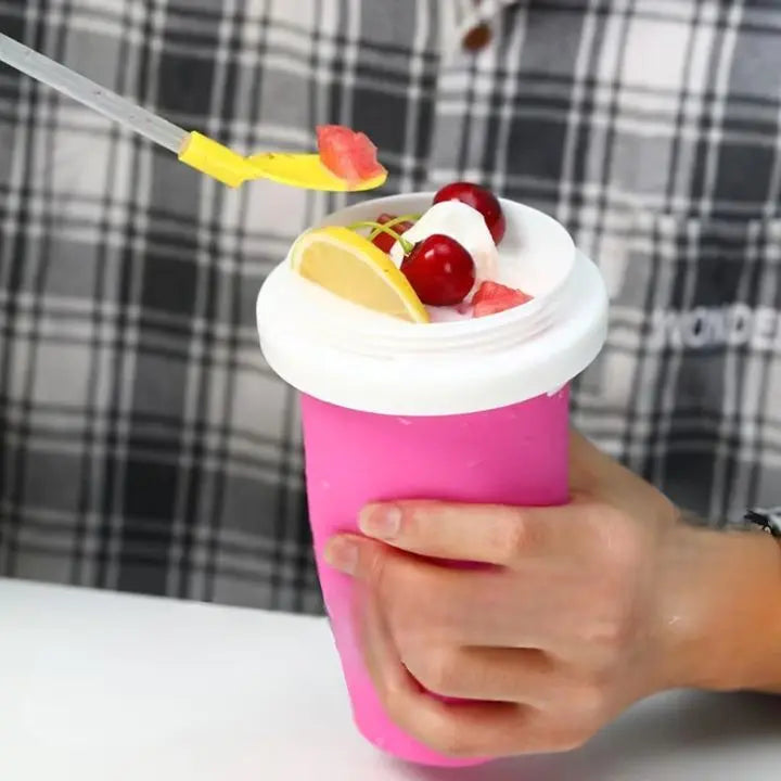 Slushy Cup to Squeeze – For Ice Drinks in Minutes