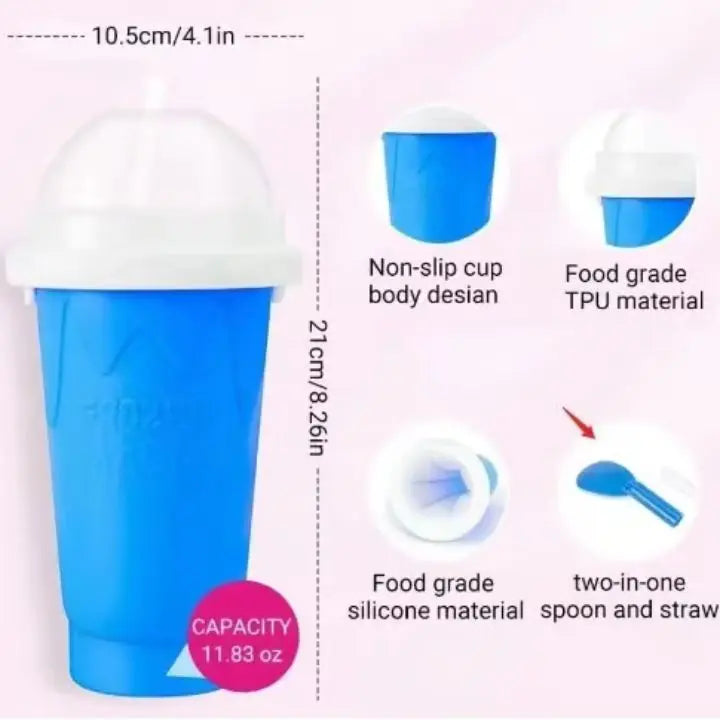 Slushy Cup to Squeeze – For Ice Drinks in Minutes