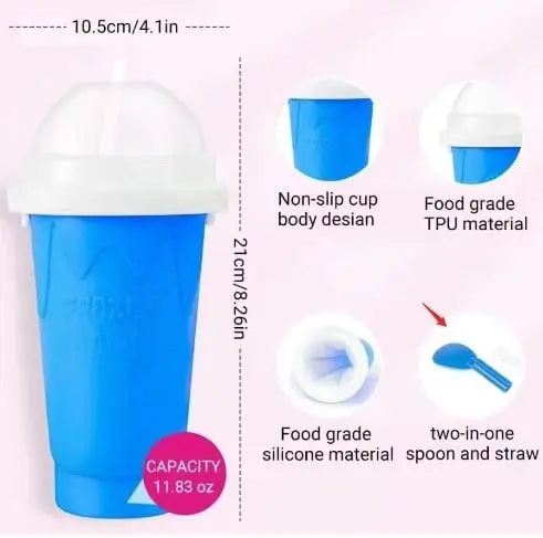 Slushy Maker Cup – Freezes favorite drinks in no time
