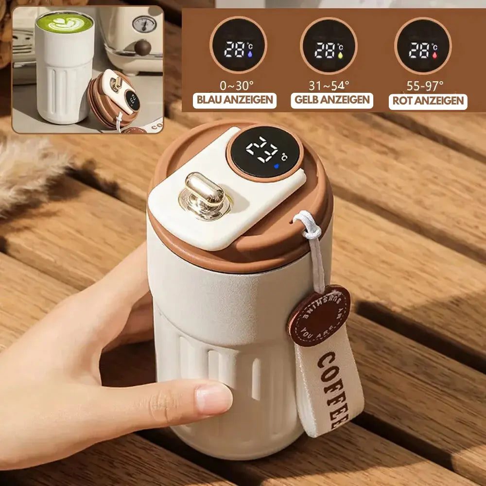 Smart LED Thermos Bottle