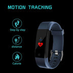Smart Wristband fitness tracker Watch Health Heart rate band Blood Pressure Waterproof Smart Bracelet for Men Women Smartband