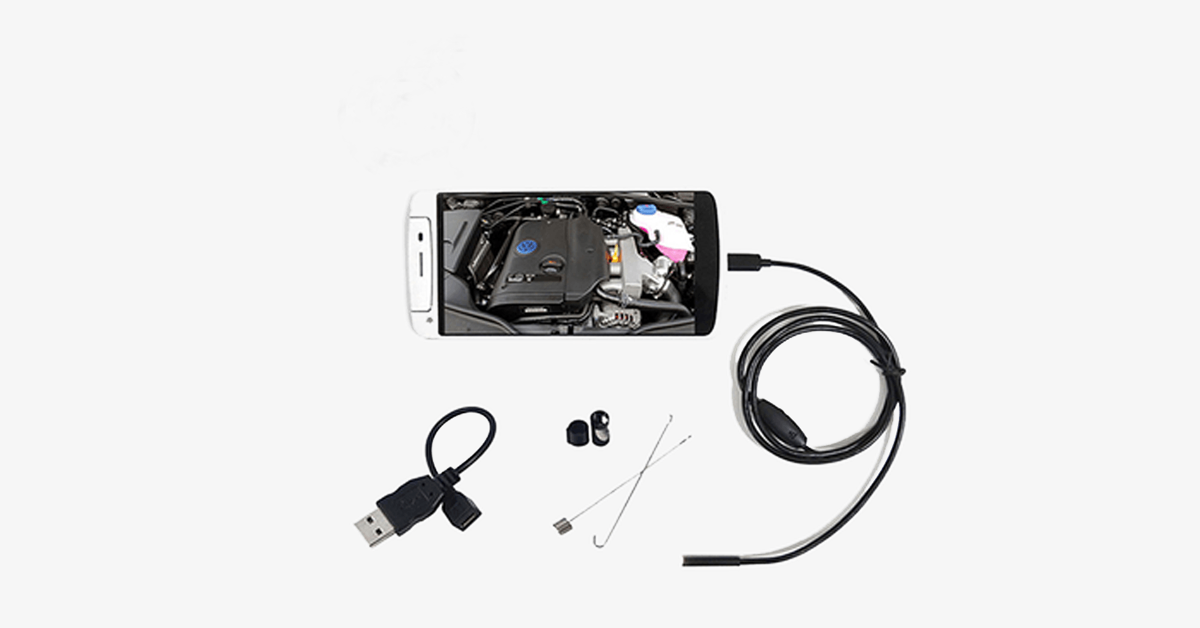 Endoscope camera – Click underwater now too!